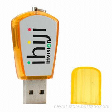 USB 2.0/3.0 plastic USB flash drives, 512MB to 32GB